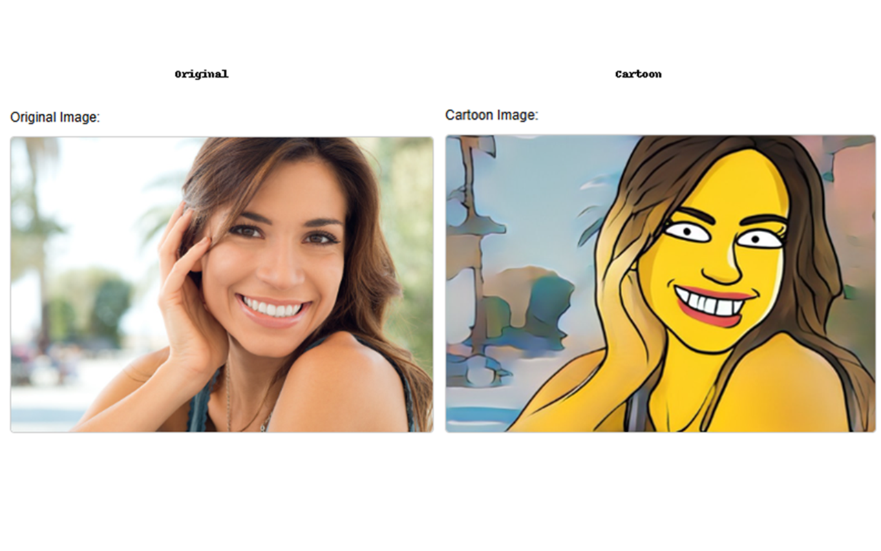 Before and after cartoon example