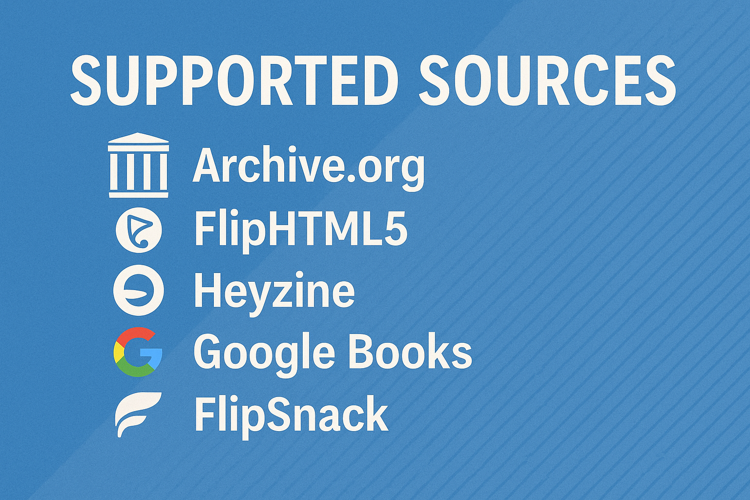 Flipbook to PDF Downloader in action