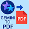 gemini to pdf