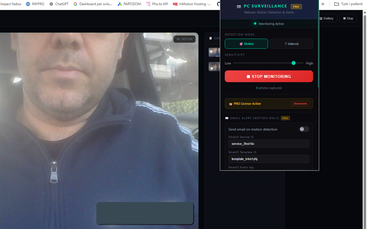 Screenshot 1 - Popup Controls